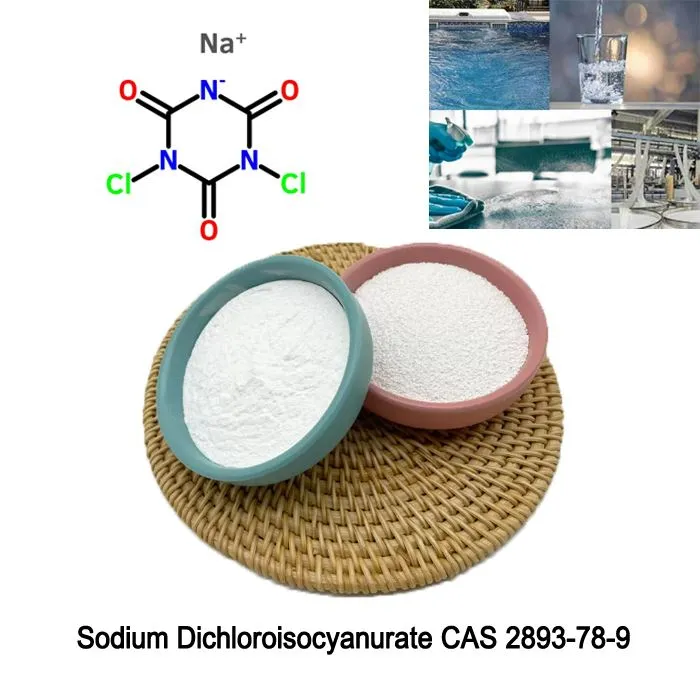 60% natrium dichloroisocyanurate serbuk cas 2893-78-9 sdic