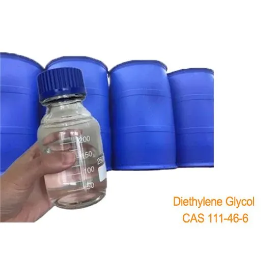 Cas 111-46-6 bahan kimia organik diethylene glycol/deg