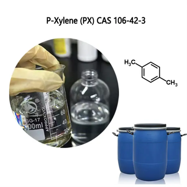 Cecair tanpa warna p - xylene untuk cas pengeluaran plastik no . 106-42-3 tulen 99.9%