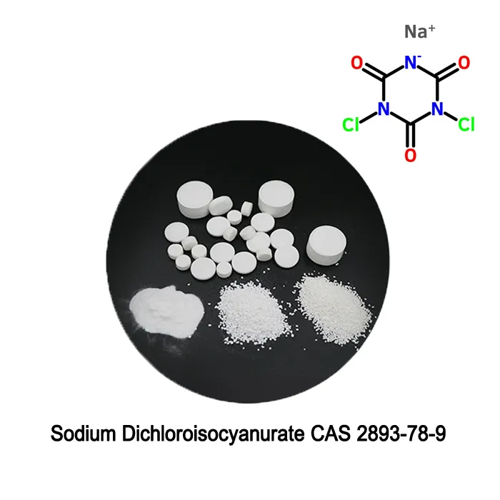 Rawatan Air Berkualiti Tinggi Natrium Dichloroisocyanurate\/SDIC 56% Cas 2893-78-9